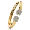 David Webb Bracelets*Sugar Cube Bracelet, Polished 18K Gold