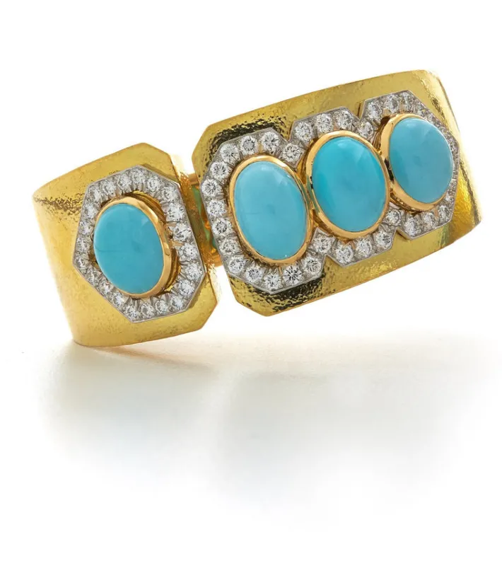 David Webb Bracelets*Three to One Cuff