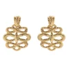 David Webb Earrings*Triple Infinity Earrings