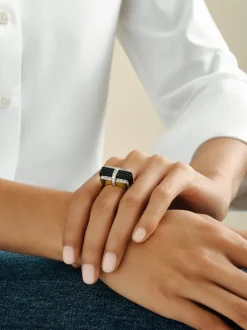 David Webb Rings*Tuxedo Ring