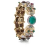 David Webb Bracelets*Twin Leopard Bracelet, Tiger's Eye