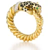 David Webb Bracelets*Twisted Leopard Bracelet