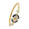 David Webb Bracelets*Unity Bracelet, Black Enamel