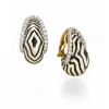David Webb Earrings*Vreeland Zebra Earrings